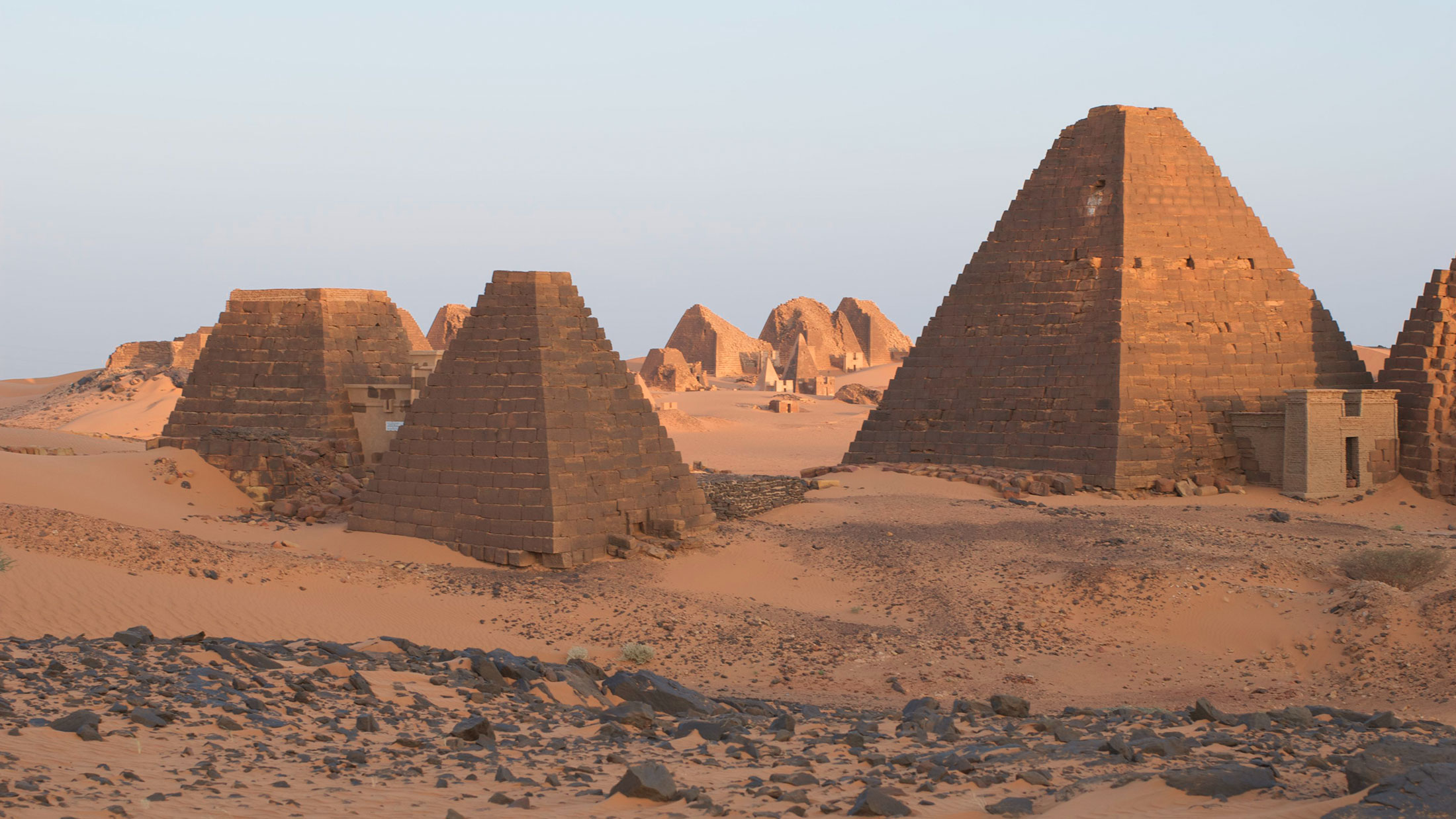 Pyramiden Meroe Sudan