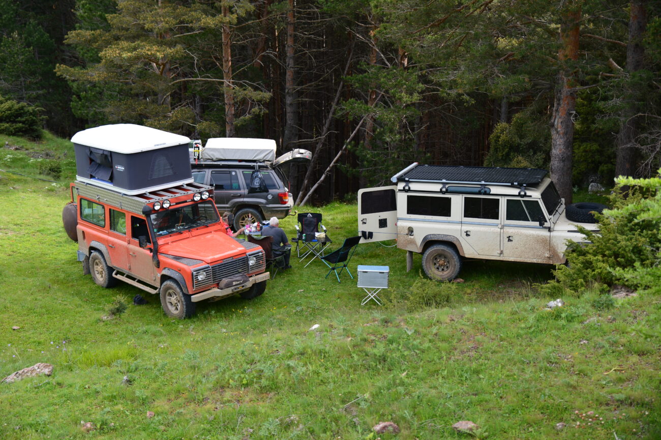 Pindosgebirge Buschcamp