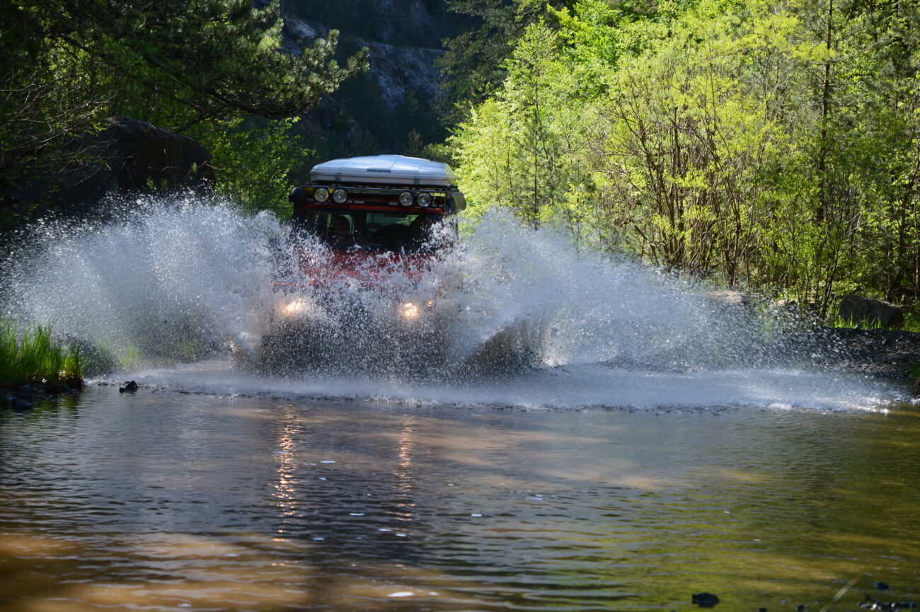 Pindosgebirge Wasserdurchfahrt
